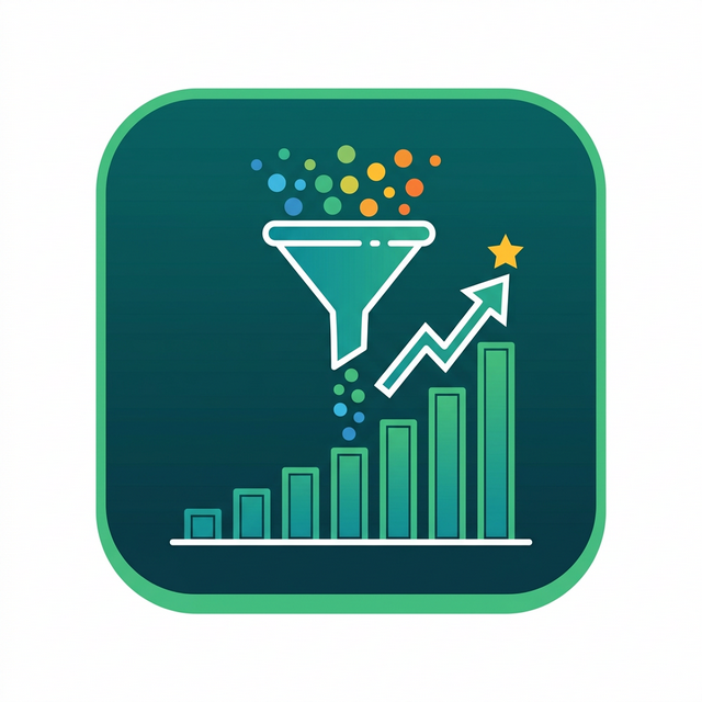 AI 數據分析圖示